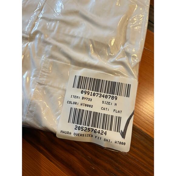 NWT J. Crew Etienne Oversized Oxford Shirt M White Blouse Top BY733 J.Crew - Picture 7 of 7